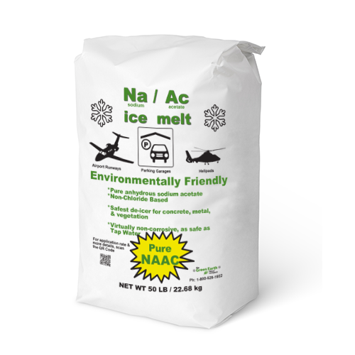 Sodium Acetate (NAAC) deicer - 20 bags (50lb)