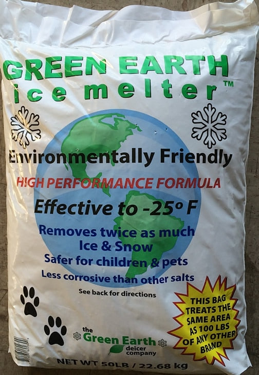 Green Earth Ice Melter 25 lb 1 Pallet (100 bags)