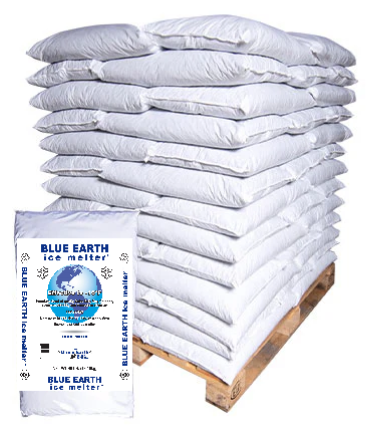 Blue Earth Ice Melter – 40 lb bags Full Pallet