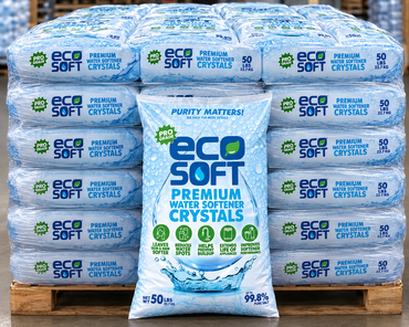 Water Softener Salt EcoSoft Crystals 99.8% Pure 50 lbs - 1 pallet