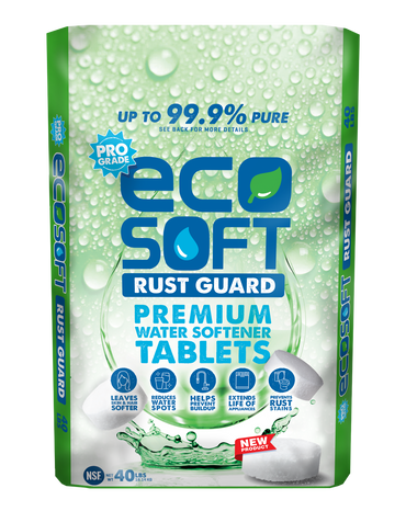 RustGuard Max Water Softener Salt Tablets 99.8% Pure 40 lbs - 1 pallet