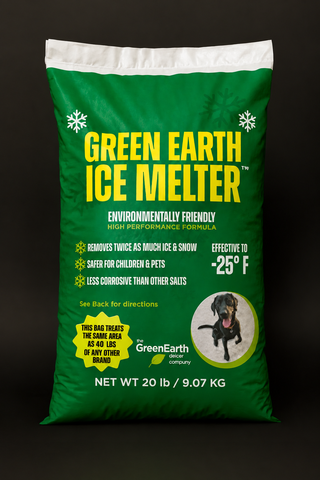 GE20 Green Earth Ice Melter 20 lb - 1 Pallet (120 bags)