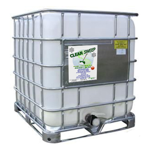 Clean Sweep (CMA) liquid anti-icer / deicer - 275 gal Tote