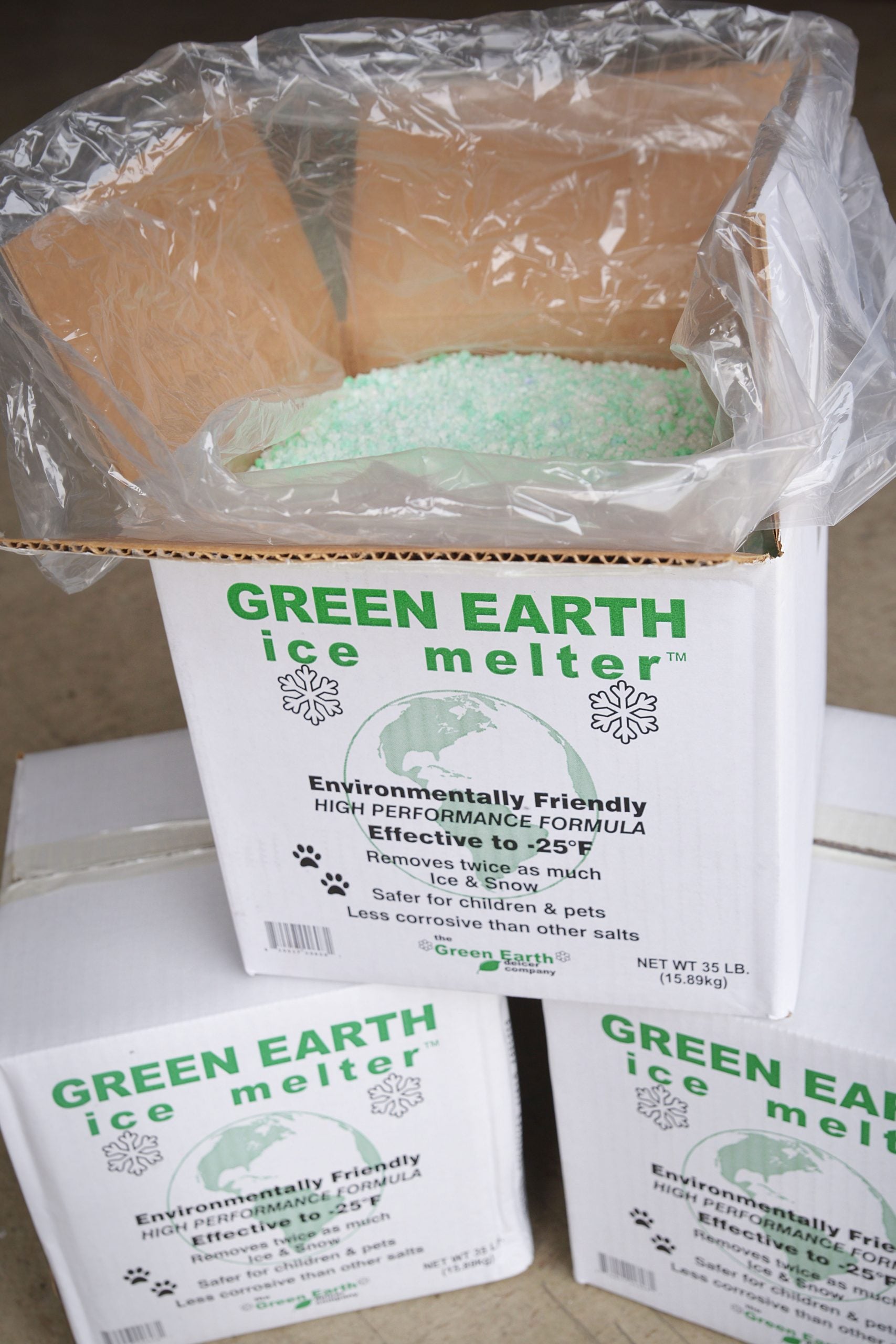Green Earth Ice Melter Boxes